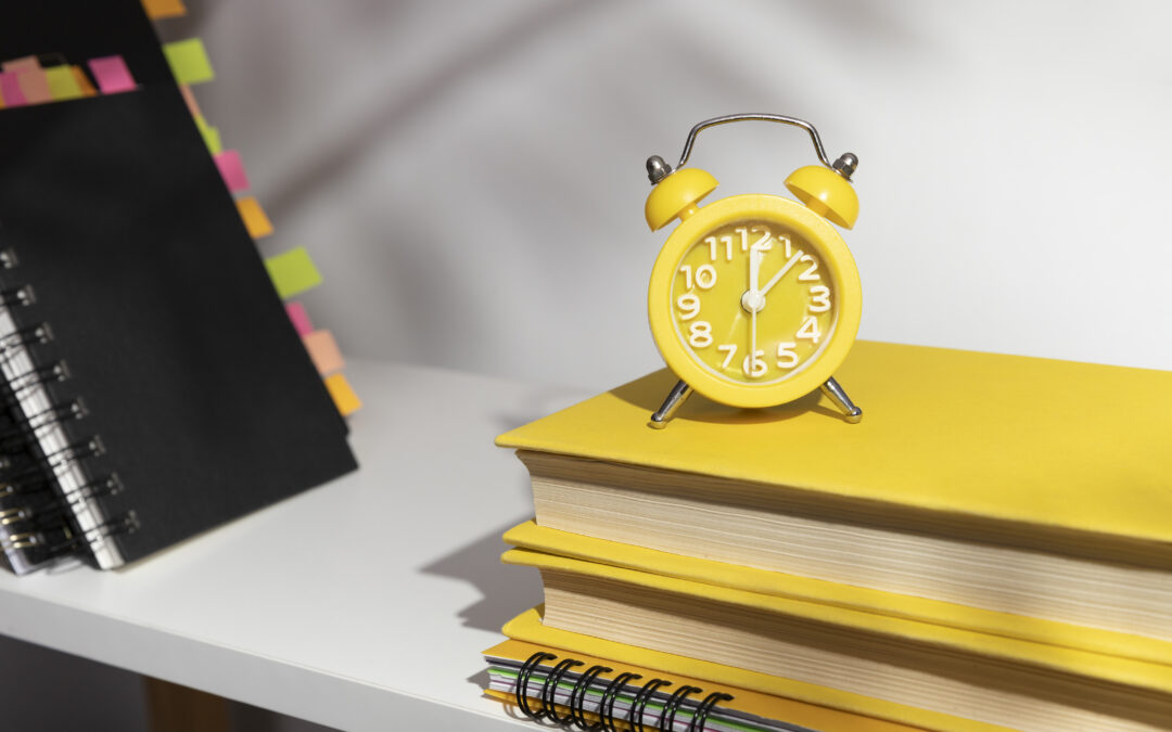 Cómo organizar tu tiempo en el primer trimestre de Bachillerato